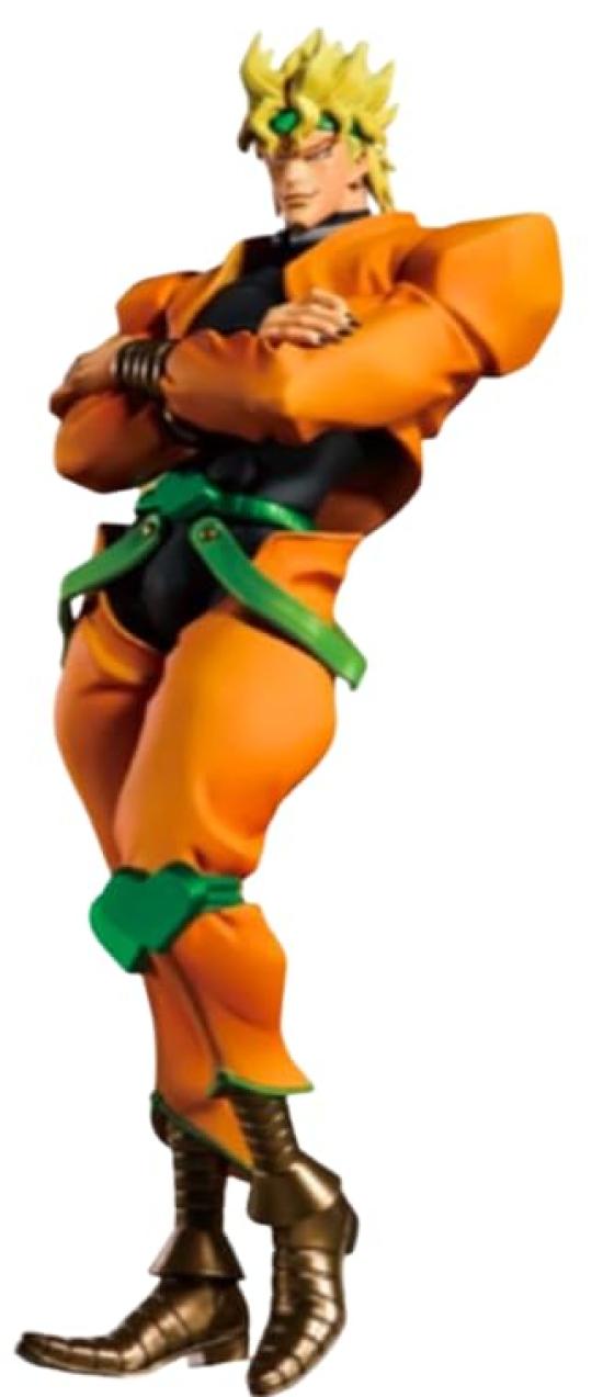 

JoJo s Bizarre Adventure Stardust Crusaders Mometria Фигурка ДИО Дио Прибл.. 22см Всего 1 тип