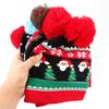 Unisex Acrylic Jacquard Pattern Embroidery Beanie Cap Custom Warm Winter Knit Hats with Digital & Puff Printing for Travel