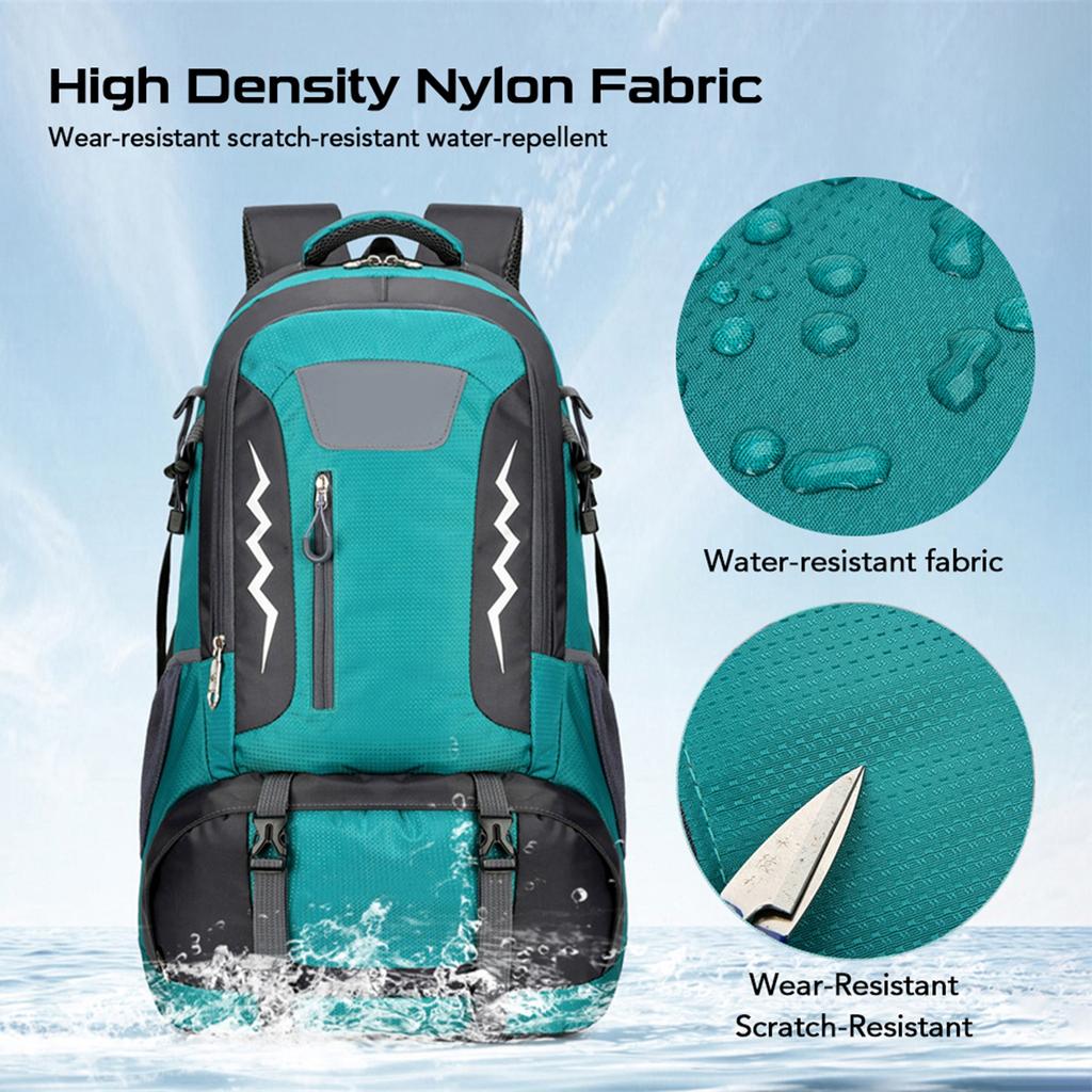 Hiking Backpack 60L Water-resistant Camping Backpack for Men and Women Outdoor Sport Travel Mountaineering