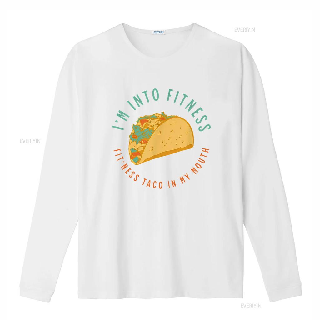 I M INTO FITNESS TACO In My Mouth Tacos Mexican Fo Women s  T Shirt Chic and Modern vintage Washed graphic