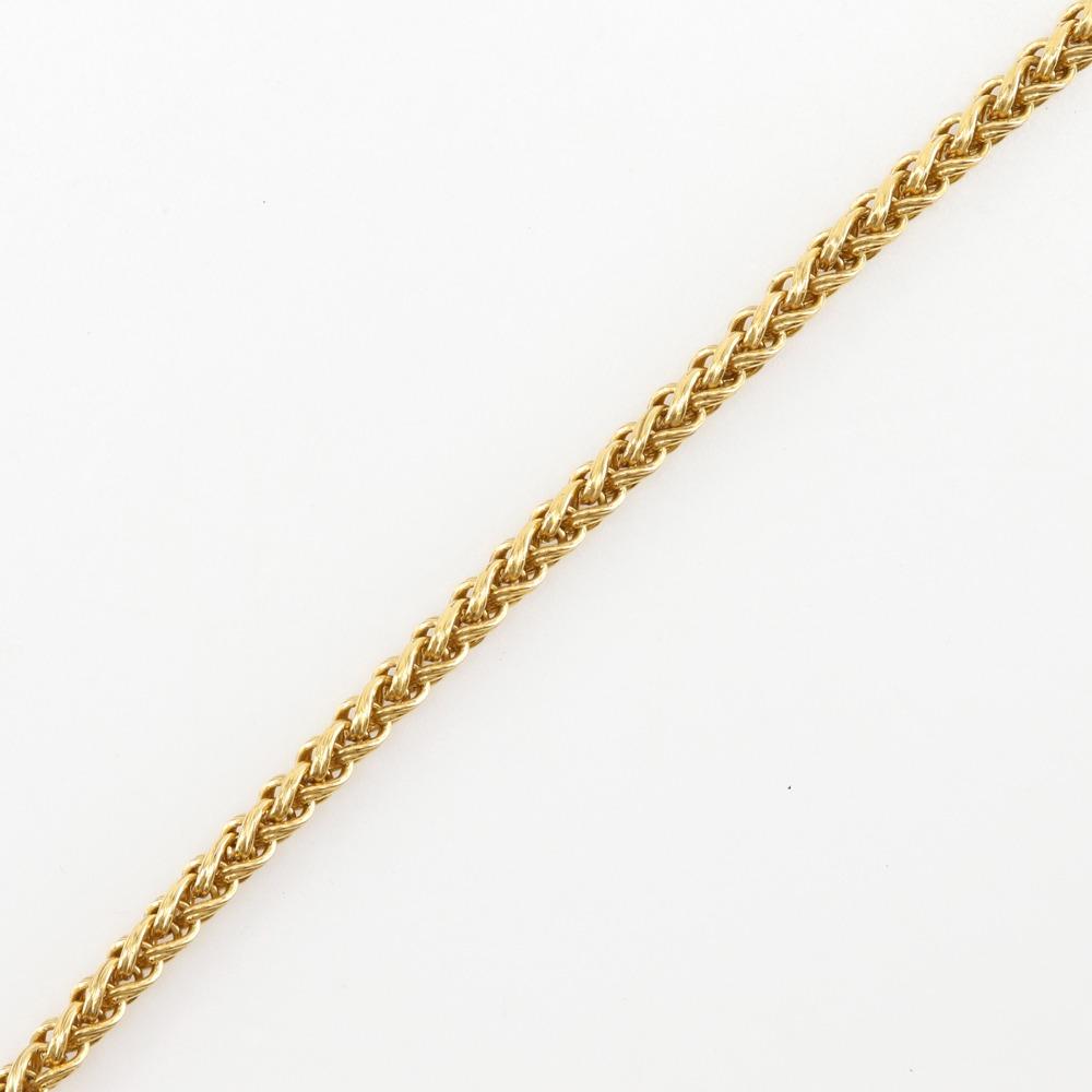 Chanel COCO Mark Necklace Vintage Plated Gold 84.6g Women Used