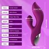 10 Powerful Vibration Modes Rabbit Vibrator G Spot Massager Clitoris Stimulator for Women Sex Toys Shop Adults Goods for Female