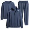 Große Größe Männlichen Trainingsanzug Jacke Männer Set Mode Herbst Winter Homme Anzug Sweatshirt Jogginghose Männer der Warme Set