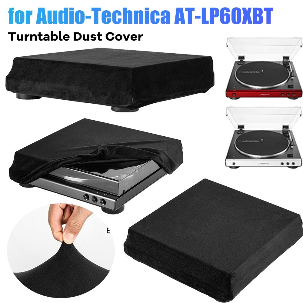 2/1PCS Turntable Dust Cover Spandex Protective Dust Case Sleeve High Elasticity Turntable Cover for Audio-Technica AT-LP60XBT