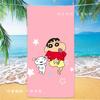 Extra Large Kids Quick Dry Bath Towel Cartoon Character Digital Print Double Sided Flannel Microfiber Beach Towel