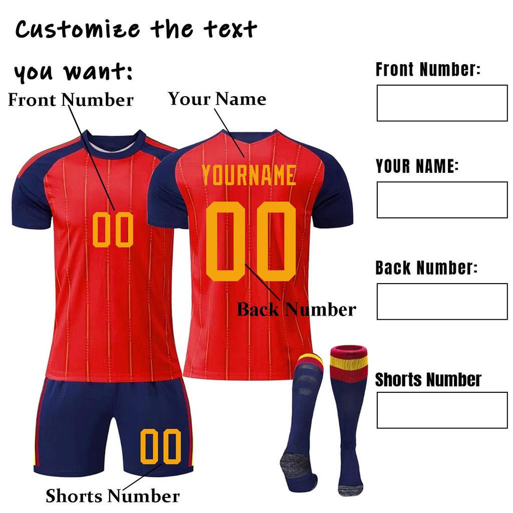 2026 Trikot Trainingsuniform Anpassung