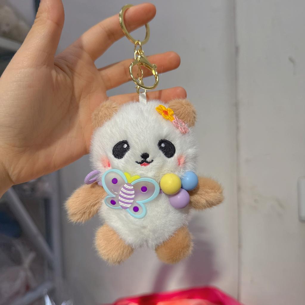 Cute Panda Pendant, Teddy Bear Doll Pendant, Panda Keychain, Chengdu Panda Gift