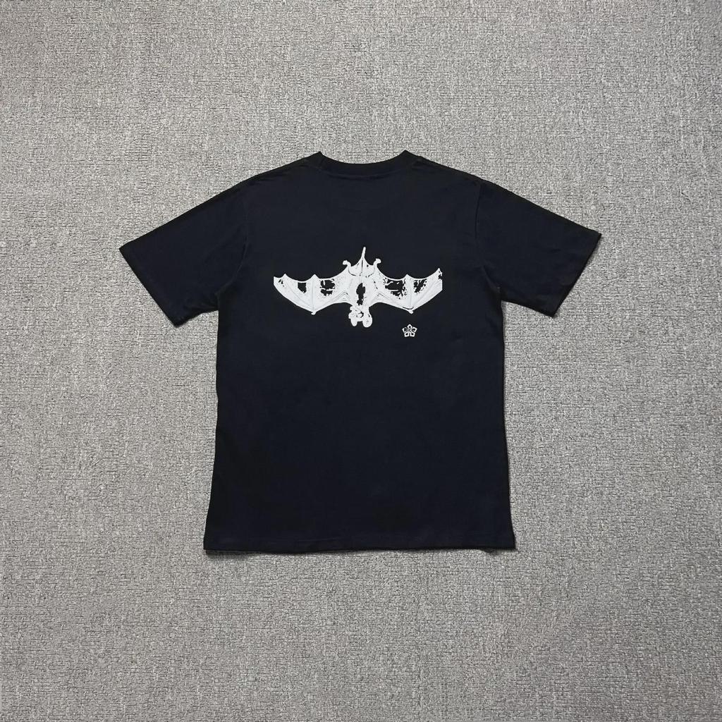 2024 Osbatt Bat Foam Print Cotton Couple T-Shirts