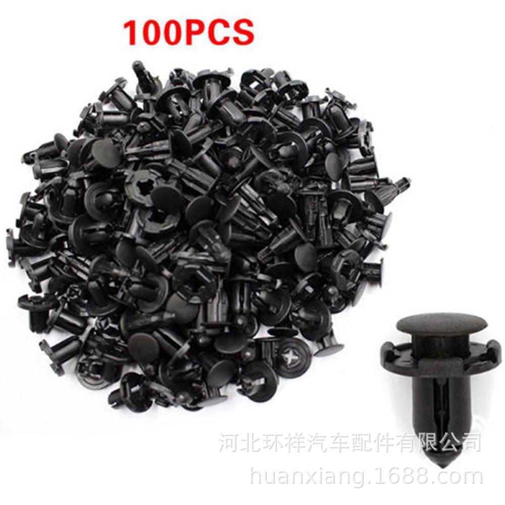 

Honda Car Bumper Clips: 8mm Nylon Push Pins and Rivets 20PCS Pack