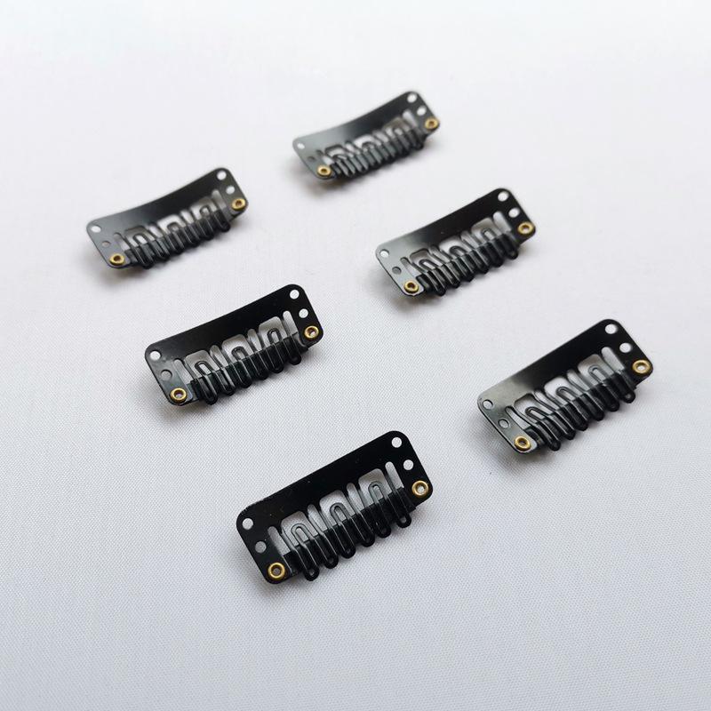 

Anti-Fall Beret Hair Extension Clips - Wig Accessories & Bangs Fixation чёрный