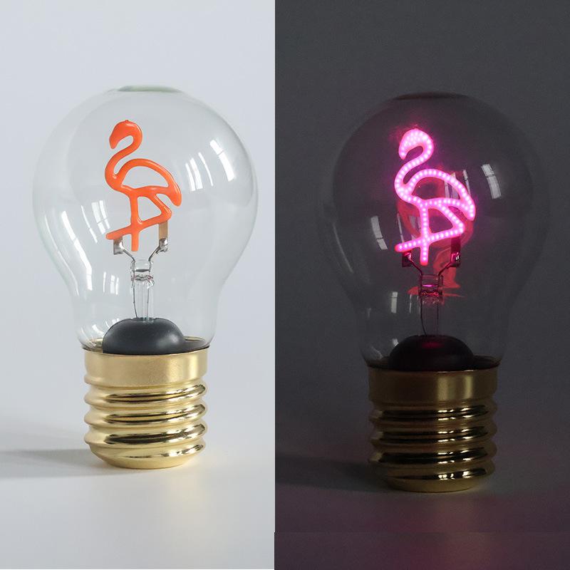 Fun Edison Creative Light Bulb Usb Portable 5v Energy-saving Flower Rechargeable Lighting Led Rainbow Decorative Lamp Atmosphere