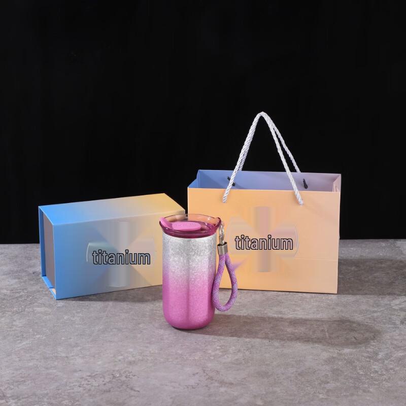 

Shangqi Gradient Insulated Octagonal Coffee Mug