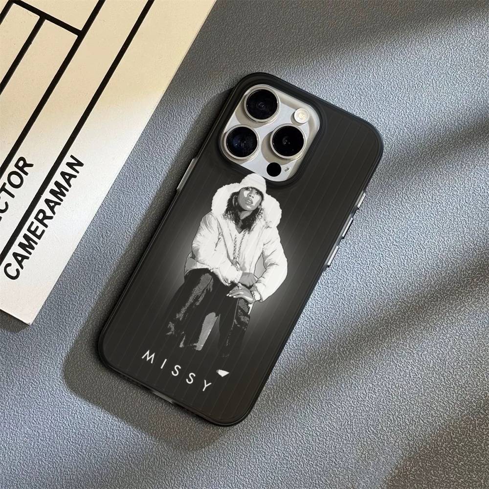 Rapper Missy E-Elliott Phone Case For IPhone 17 16 15 14 Plus 11 12 13 Pro Max Shockproof Protection Soft Back Cover