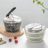 Press-type Vegetable Salad Spinner Quick Spin Salad Dryer Mixer Fruits Drain Basket  Fruit Washing