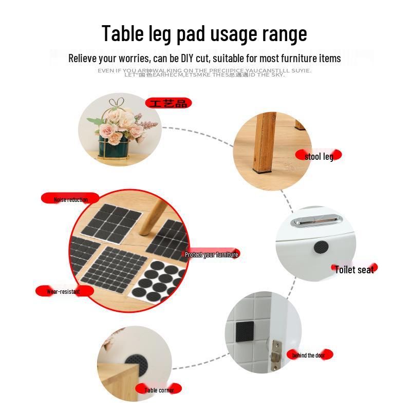Thickened Non-Slip Chair & Table Leg Protective Pads