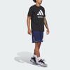 T Shirts Men's Black Crew Neck Moderate JI7098