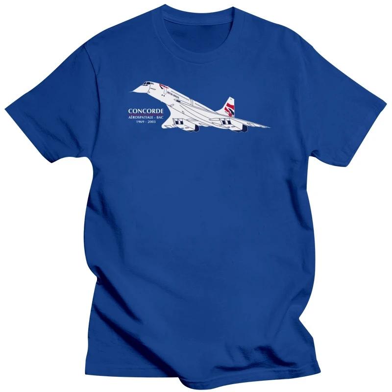 

2019 Hot Sale New Men S T Shirt Cartoon Hip Hop Shirt Aeroclassic Aviation Concorde High Quality Men T Shirts L