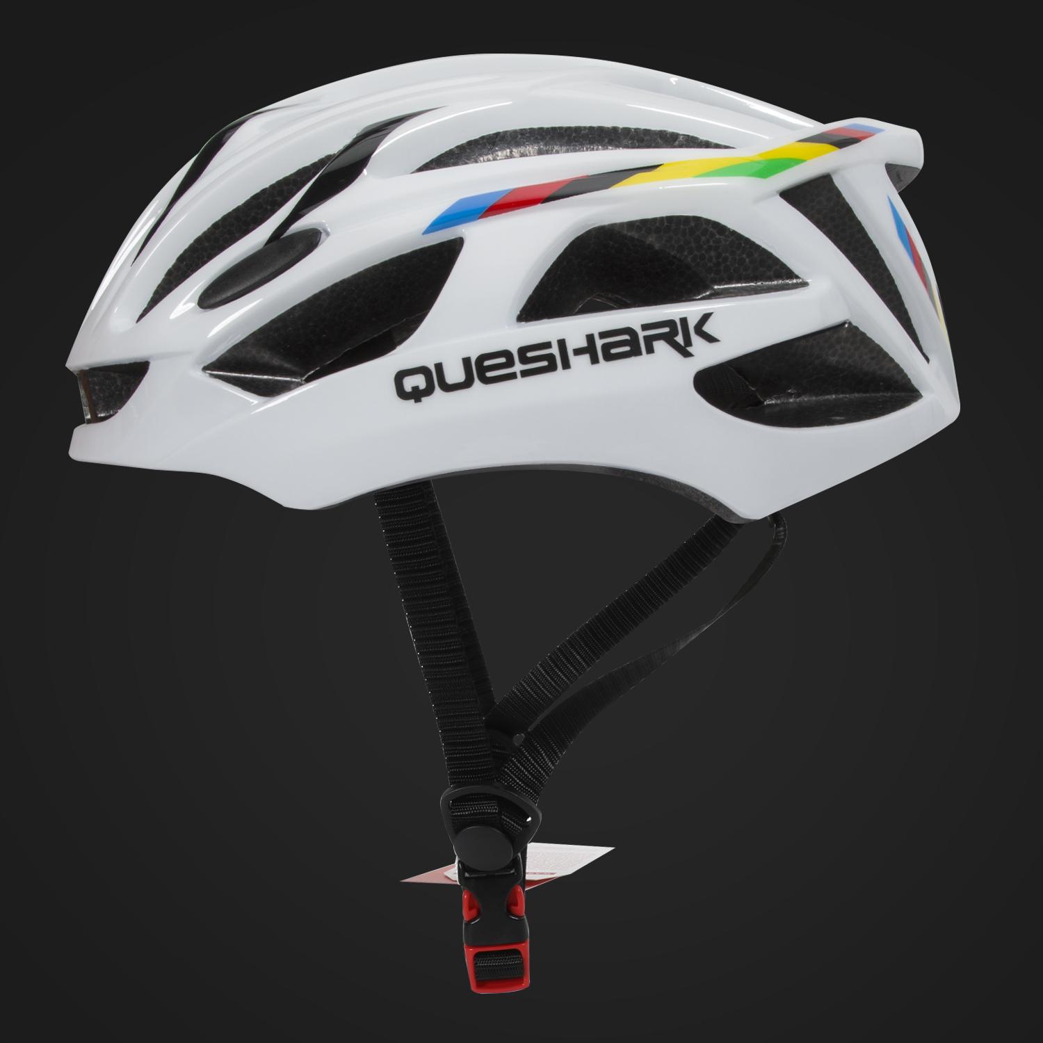

Queshark светодиодный велосипедный шлем для мужчин и женщин Сверхлегкий велосипедный шлем с задним фонарем MTB шоссейный велосипед мотоциклетная защитная крышка Only Helmet белый