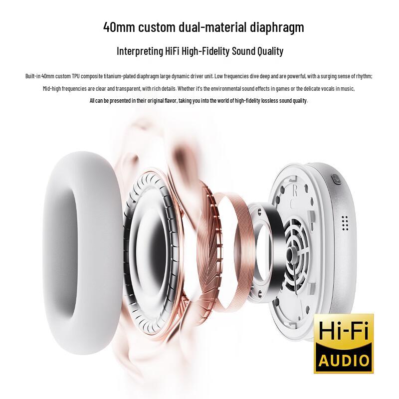 Black Shark Studio Räumliches Audio ANC Kabellose Kopfhörer