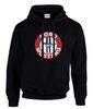 Felpa con cappuccio Ford Mustang Logo Auto Nera -3688 -SW