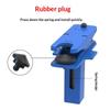2pcs Car Brake Line Clamp Oil Plug Tool Universal Fluid Stop Clamp Kit Sealing Tool for Vehicle Repair Workshop