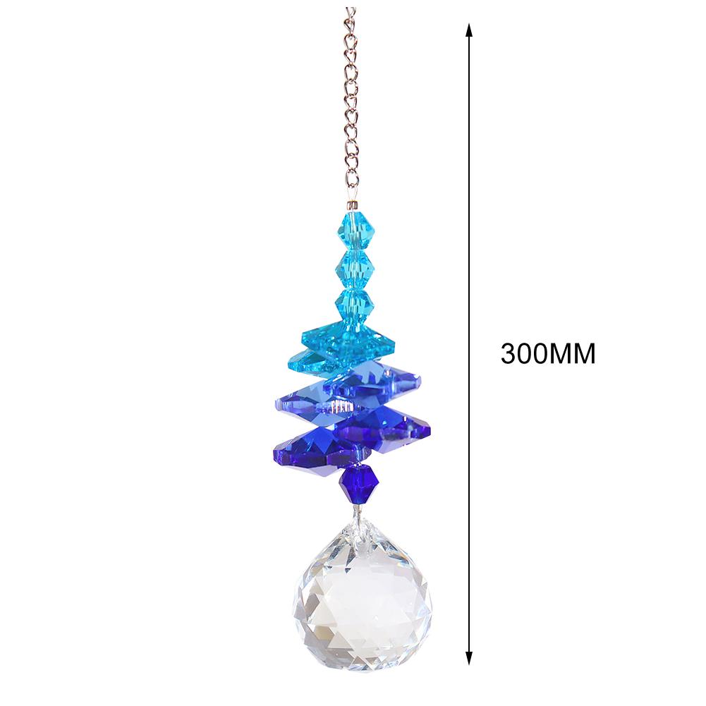 Acchiappasole Cristallo Diamante Luna Sole Farfalla Loto Arcobaleno Decorazione Natalizia Decorazione Casa Giardino Campanello Eolico