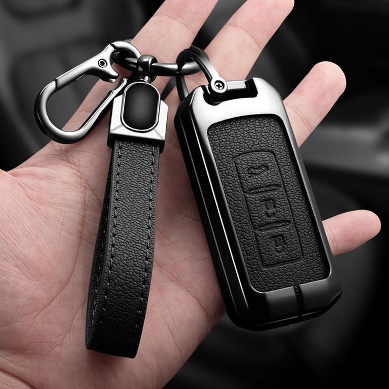 Alloy Car Key Cover Case Holder for Mitsubishi Outlander L200 ASX EVO Lancer Pajero Eclipse Cross Attrage Mirage L400 Shell