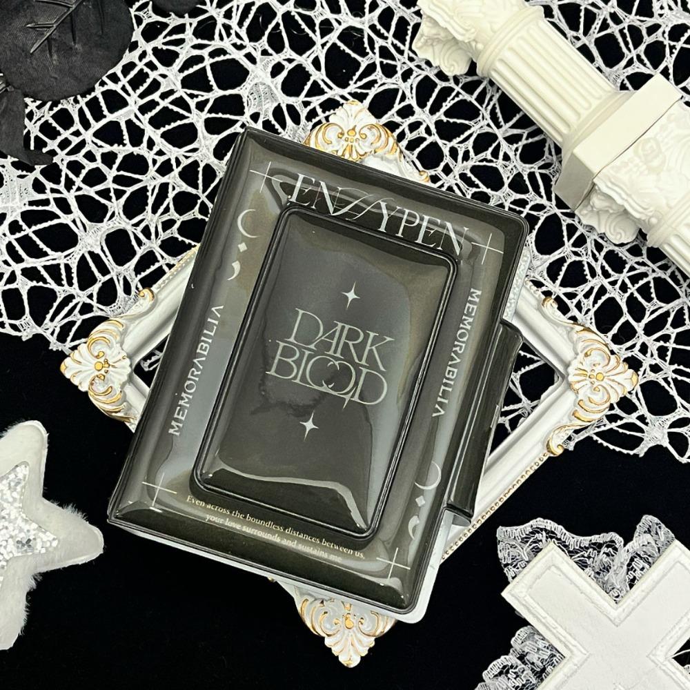 Blue Ice Rain Photocard Binder 3 Inch Mini Postcard Book INS Card Album