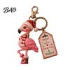 Holiday Keychain for Christmas with Gift Box, Cute Santa Claus Snowman Highland Cow Festive Accessories DIY Reindeer Bag Charm, Keyring Pendant, Gifts