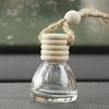 Car Air Freshener Car Perfume Clip Essential Oil Diffuser Vent Empty Glass Bottle Decoration Aromatherapy Glass Bottle 1PC