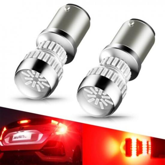 AUXITO 1157 2357 Светодиодные Красные Супер Яркие Лампы Стоп-сигнала Тормозного Света Габаритного Освещения