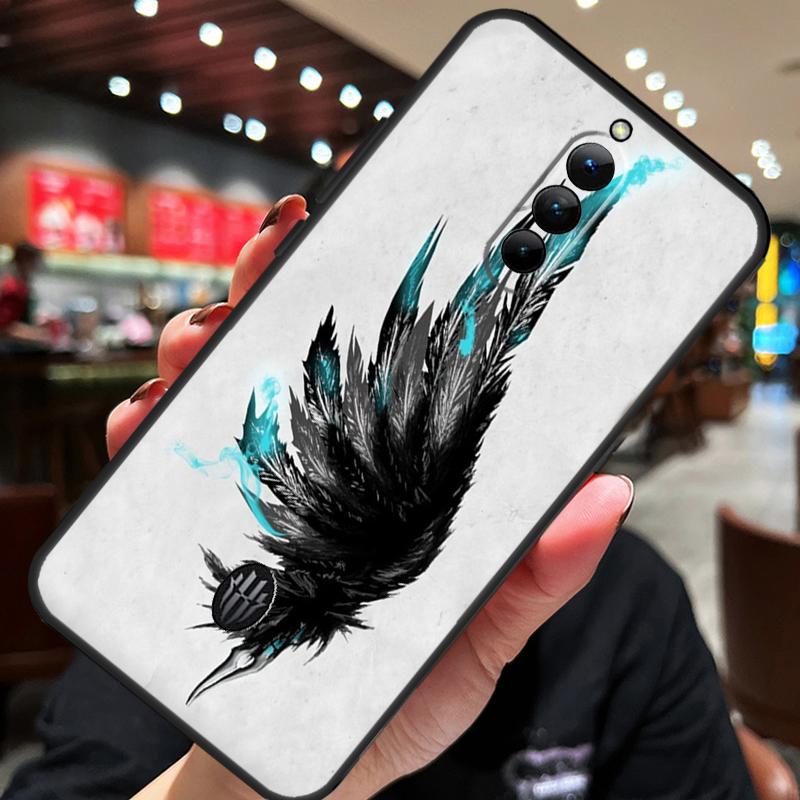 Fantasy Angel Girl Wings Phone Case For Nubia Red Magic 8 Pro 8S Pro Plus 5G 5S 6S 6R 7S 6 7 9 Pro Plus Back Cover