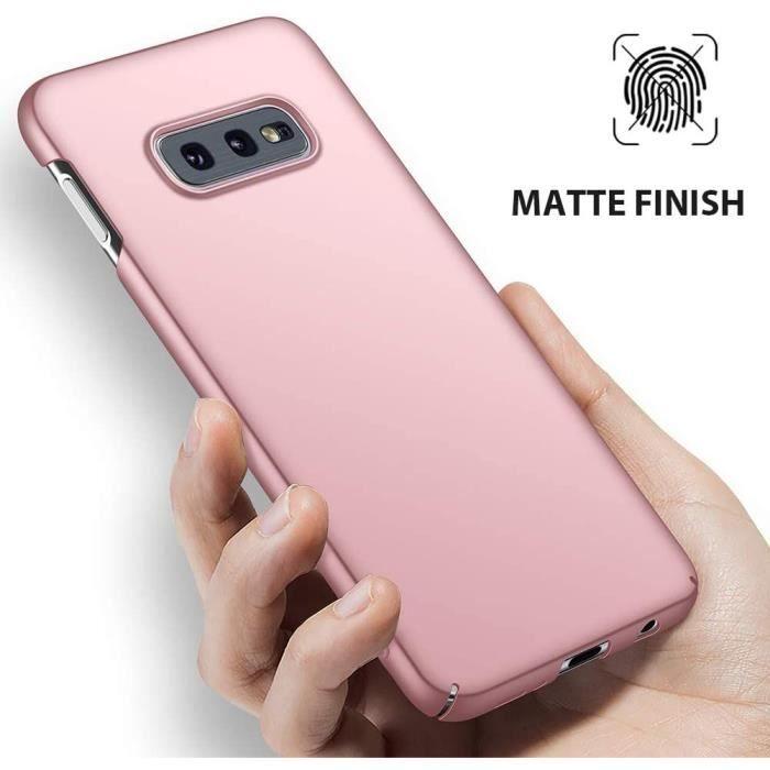 Blue Case for Samsung Galaxy S10e with 2 Scratch-Resistant Tempered Glasses Ultra Slim Shockproof