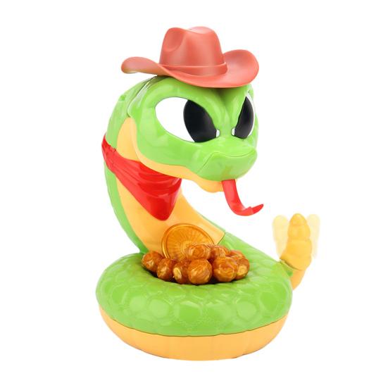 

Электрическая игрушка-гремучая змея для взаимодействия родителей и детей. Игра-змея Rattle Robber. Хитрая игра-змея.