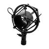 Microphone Recording Shock Mount with Suspension Cords and Stand Fitting for Home Studio Tables, Podcasts, and Streaming Duty