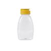 Clear Sauce Jar With Not Spill Lid Plastic Convenient Transparent Condiment Bottle for Everyday Cooking Needs