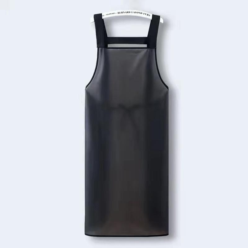 Waterproof & Oil-proof Unisex Waist Apron - Cute Korean & Japanese Style for Kitchen or Store Use