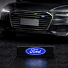 Car Wind Power Daytime Running Light LED Front Center Net Auxiliary Light For Ford ST FOCUS 2 3 Mondeo Fiesta Kuga MK2 MK3 MK4