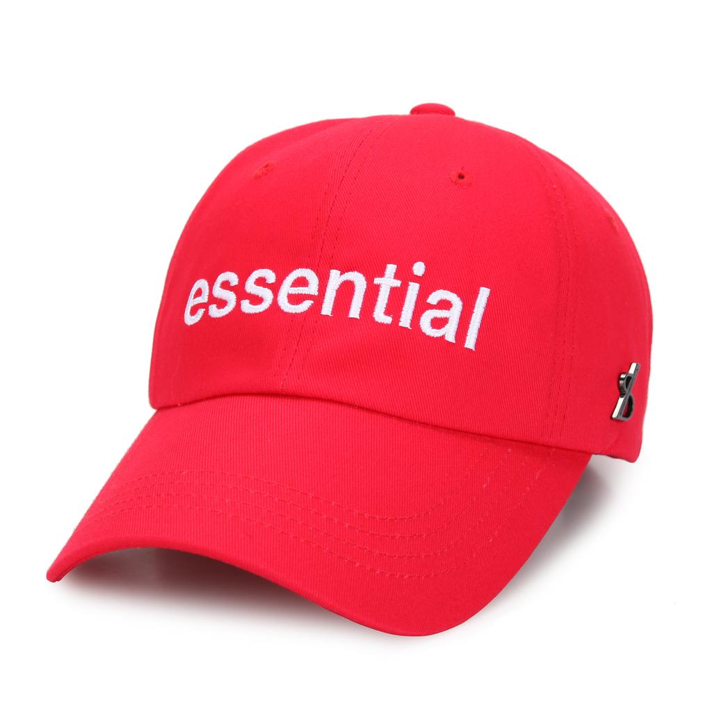 Beullaegsaenjeu Essential Simple Embroidered Ball Cap_Red