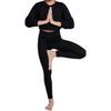 Nike Printed Pullover Long Sleeve Sweatshirt Kids tops Black DQ8920-010