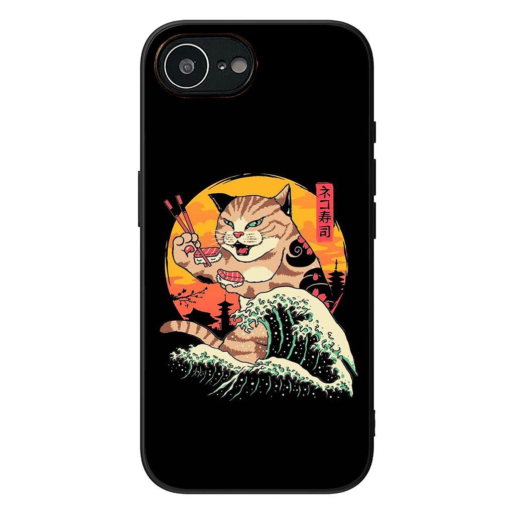 

for Motorola Moto G04 G13 G14 G22 G23 G20 G32 G34 G35 G64 G82 G84 G53 G72 E14 E15 E13 Case Japan Samurai Skeleton Skull Ninja Motorola Moto G04