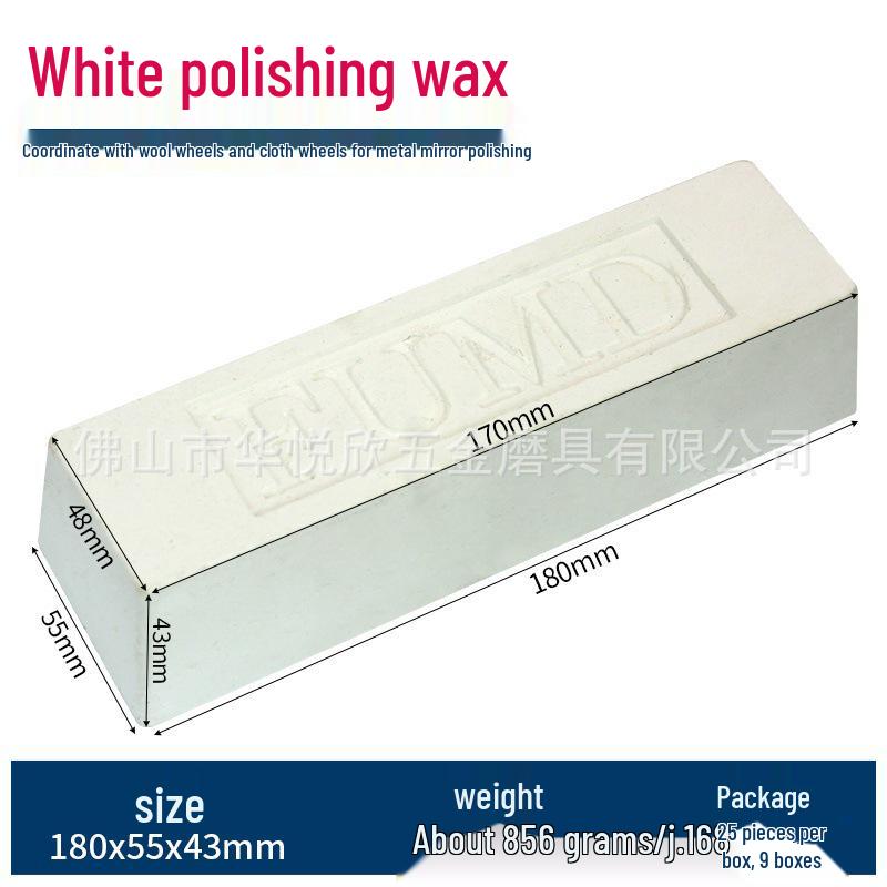 700g Green Solid Polishing Wax for Metal & Stainless Steel - Sharp Finish