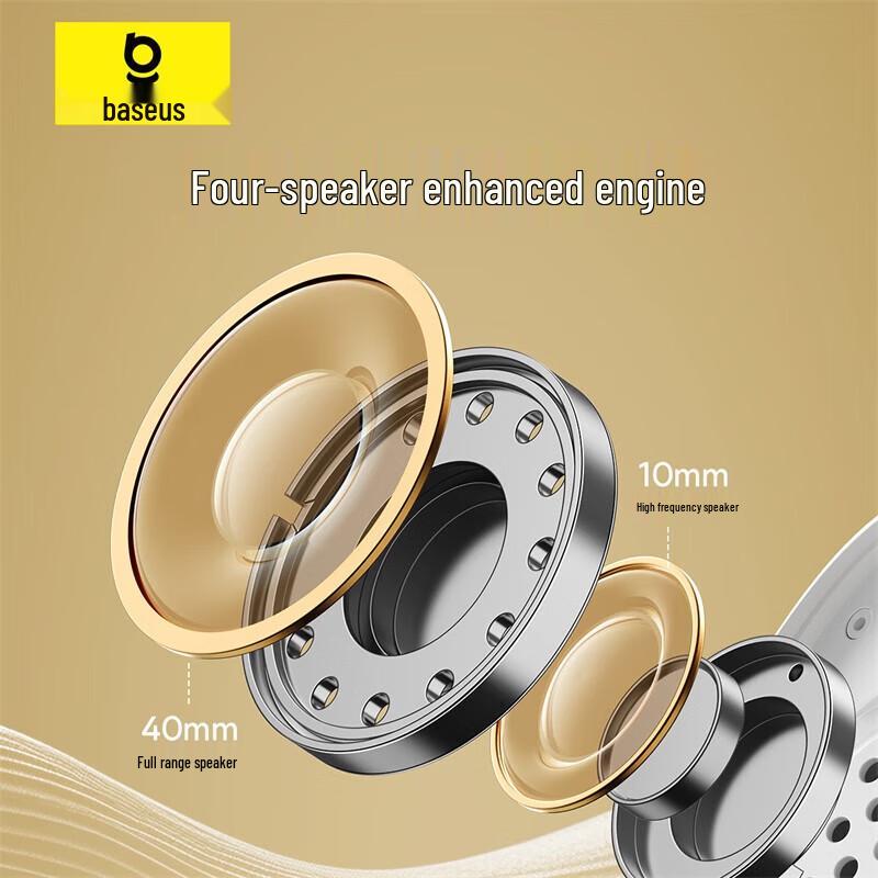 Baseus H1 Pro Over-Ear Wireless Headphones