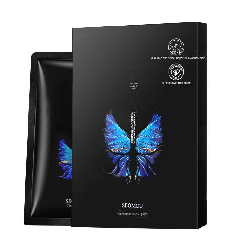 Shihou Mikrokristall-Nasenfalten-Pflaster gegen Falten – Feuchtigkeitsspendende, straffende und V-förmige Gesichtslifting-Maske