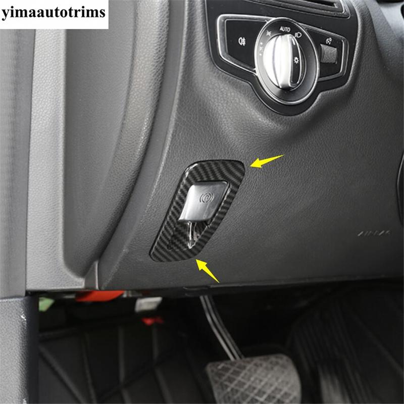 Seat Belt Cap / Window Lift / Hand Brake / Seat Adjust Panel Cover Trim Accessories For Benz C CLASS W205 C200 C260 2015 -