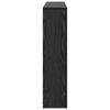 Radiator Cover Black Oak Look 149 x 20 x 82 cm