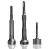 Air Hammers Bits,Black Coated Oxidation Proof Air Hammers Attachment Air Hammers Chisel Riveting Tool