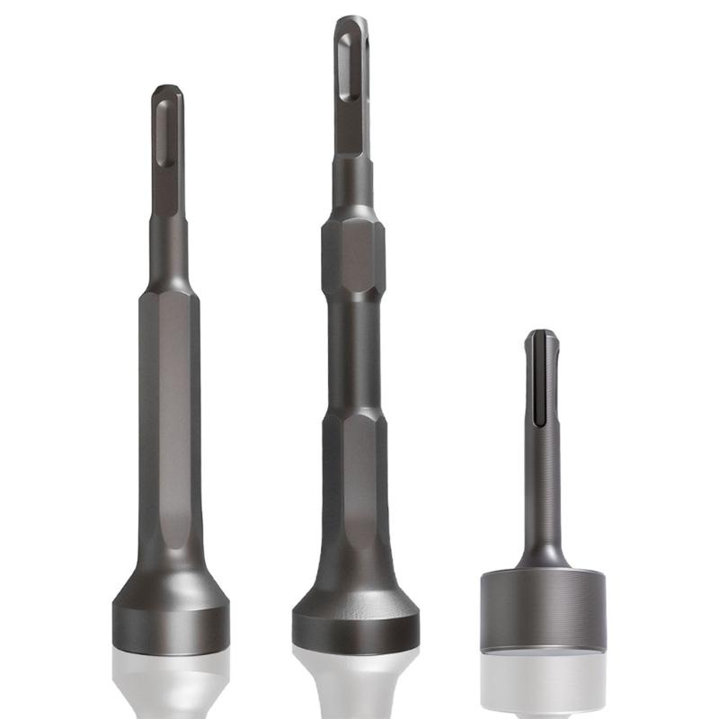 Air Hammers Bits,Black Coated Oxidation Proof Air Hammers Attachment Air Hammers Chisel Riveting Tool