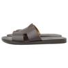 HERMES [Beautiful condition] Izmir sandals/ shoes 42 mochaUsed