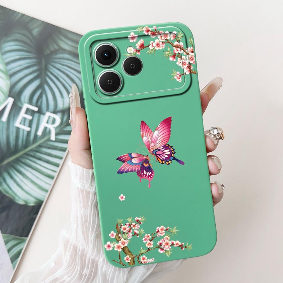 For Techno Spark 40 Case Cover Silicone Cute Cartoon Fashion Luxury Funny Cool Painted Phone Case For Tecno Spark 40 Back Cover